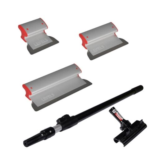 Level 5 Skimming Blade Set + Extension Handle