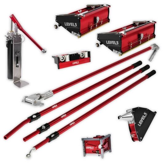 Level 5 Drywall Finishing Set Flat Box & Corner Combo (1)
