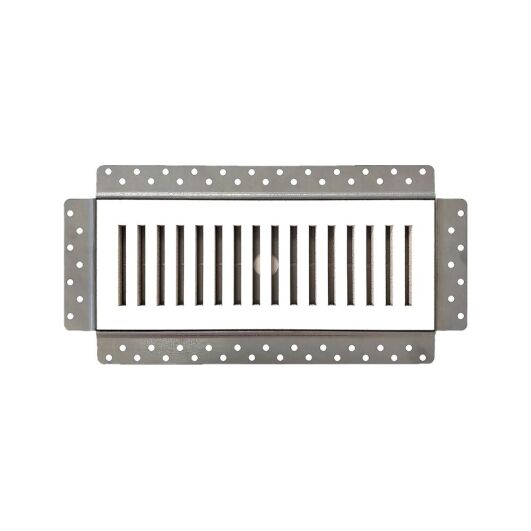 Envisivent Removable Flush Mount Ceiling/Wall Air Supply, 4” x 12” (Duct Opening)