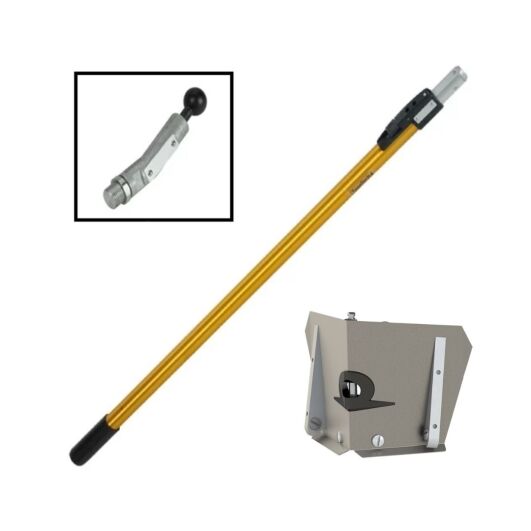 TapeTech 3" Flusher & Ext. Fibreglass Handle Kit (43")