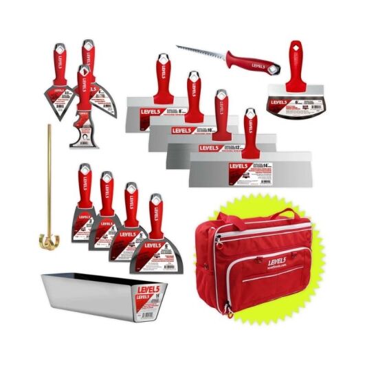 Level 5 Contractor's Hand Tool Set w/ Bag